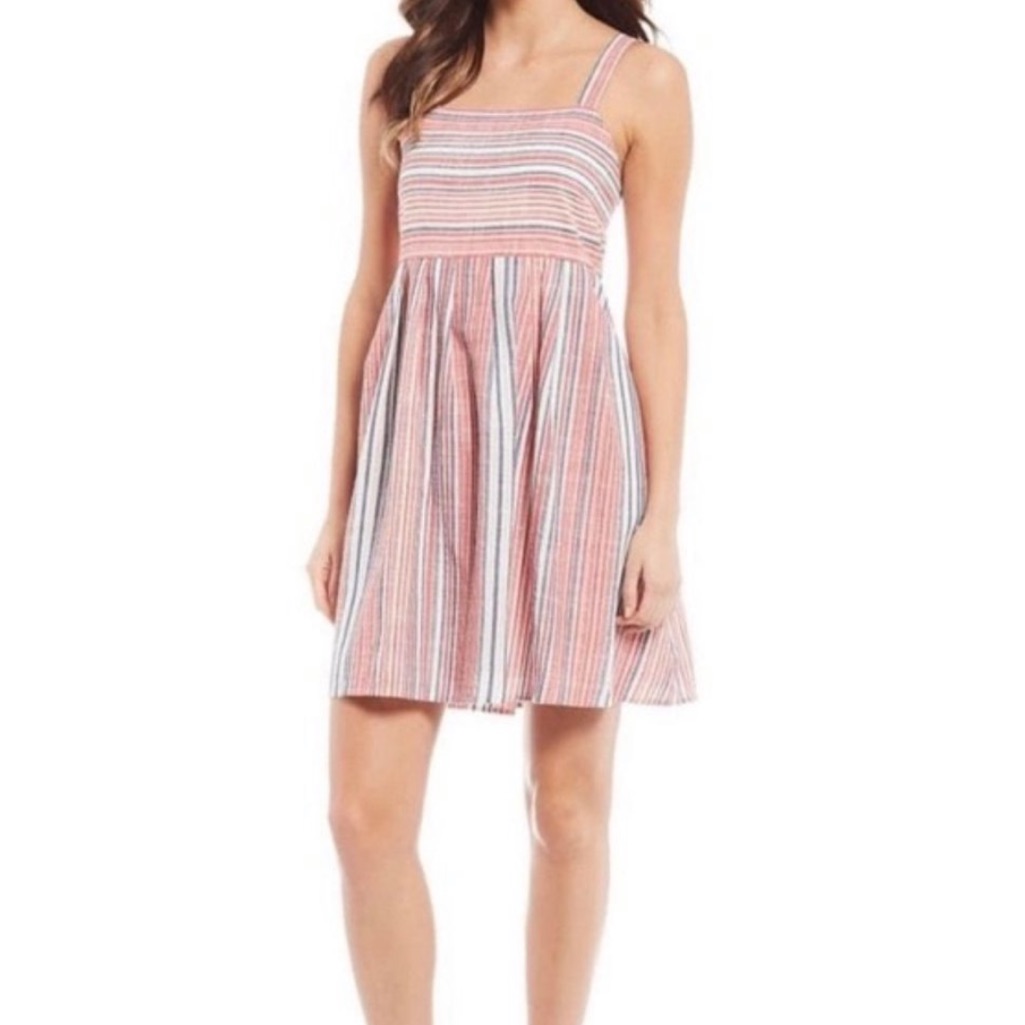 Nwt Sugar+Lips Striped Dress Med